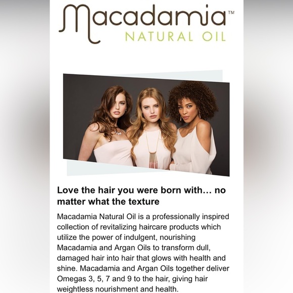 Macadamia Smoothing Cream 5 oz NWT! FULL SIZE! - Picture 2 of 9